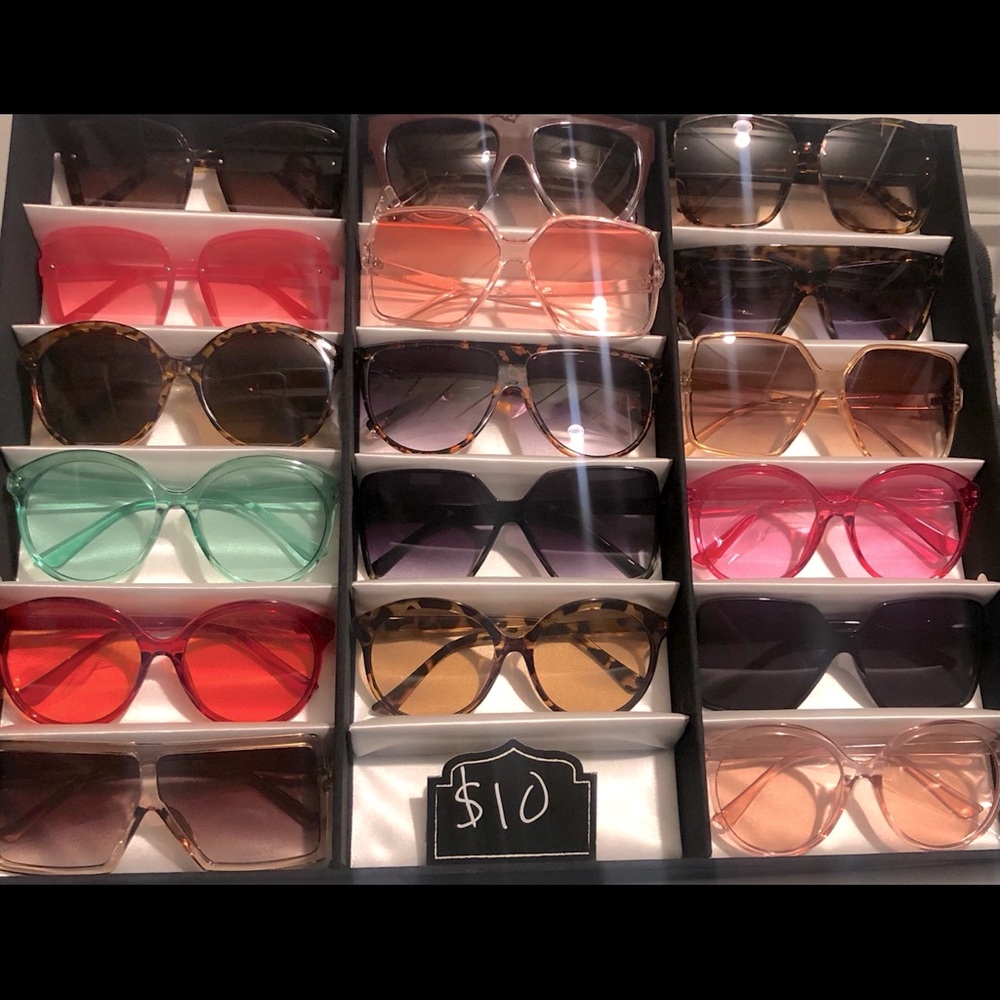 Sunglasses $10 each